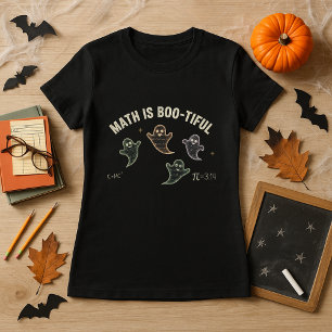 Camiseta Professor Divertido, Matemática de Halloween É Mat
