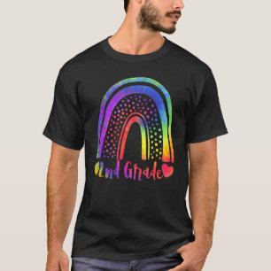 Camiseta Professor do 2º ano Gravata Tie Dye Arco-íris Volt
