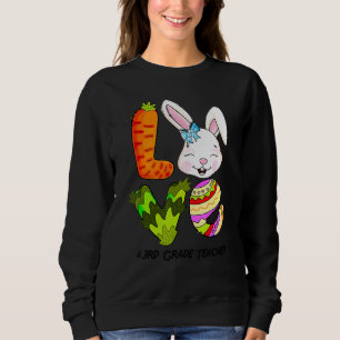 Camiseta Professor do 3º ano de Páscoa Cony Cute Happy Rab