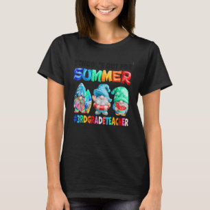 Camiseta Professor do 3º ano de Verão Gnomo Su