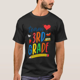 Camiseta Professor do 3º ano do 1º ano do 1º ano do ensino 