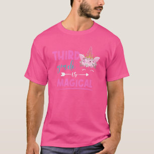 Camiseta Professor do 3º ano do ensino superior, magia Unic