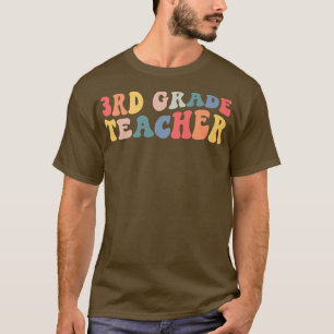 Camiseta Professor do 3º ano Engraçado Engraçado 3º ano de 