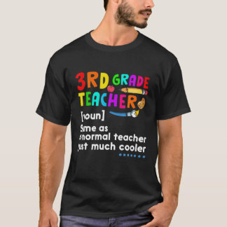 Camiseta Professor Do 3º Grau Definição De Novo Na Escola M