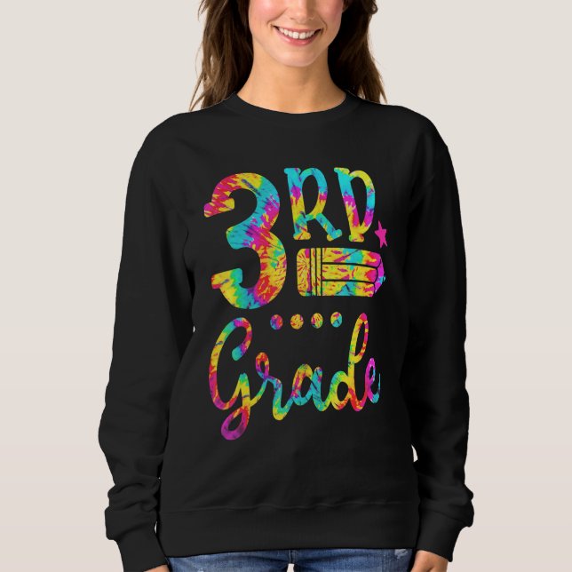 Camiseta Professor do 3º grau Tie Dye do 1º dia (Frente)