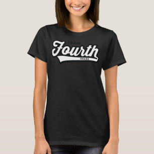 Camiseta Professor do 4º ano da escola TEAM Quarto Baseball