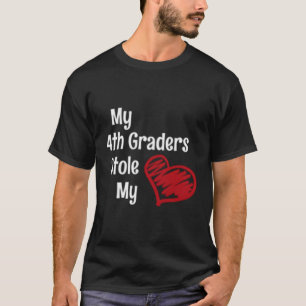 Camiseta Professor Do 4º Ano Para Professores Apaixonados