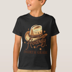 Camiseta Professor do 4º ano Rodeio Country Western Howdy Q
