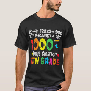 Camiseta Professor do 5º ano - 1000 dias mais inteligente 1