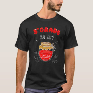 Camiseta Professor do 5º ano de volta ao 5 escolar
