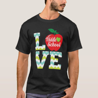 Camiseta Professor do Ensino Médio do Amor, Criança do Ensi