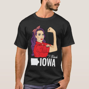 Camiseta Professor do Estado de Iowa Vermelho Para Ed Redfo