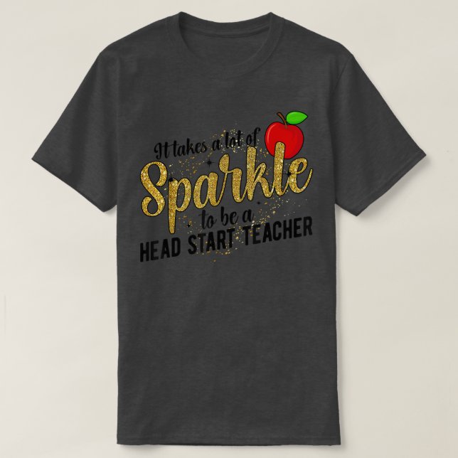 Camiseta Professor do Head Start Professores do Early Head  (Frente do Design)