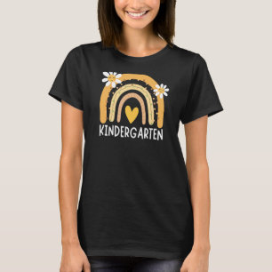 Camiseta Professor do infantário Life Cute Boho Rainbow Ins