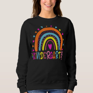 Camiseta Professor do Jardim de Infância Boho Arco-Íris no