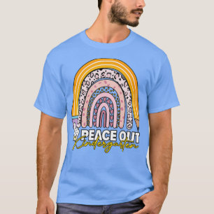 Camiseta Professor do jardim de infância do último dia da e