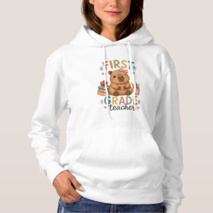 Camiseta Professor do Primeiro Ano Amor por Capivara