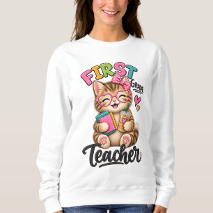 Camiseta Professor do Primeiro Ano   Gatinho Adorável