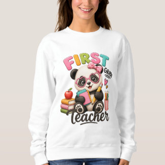 Camiseta Professor do Primeiro Ano | Panda Fofo