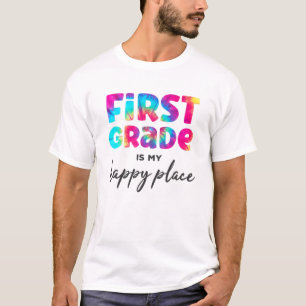 Camiseta Professor do primeiro grau Tie Dye 1Rua Grau Teac