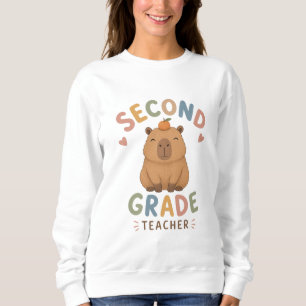 Camiseta Professor do Segundo Ano Capivara Feliz