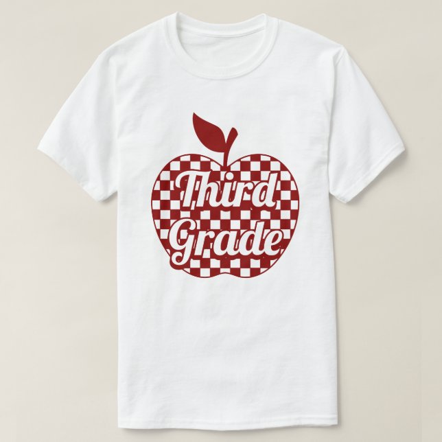 Camiseta Professor do Terceiro Ano (Frente do Design)