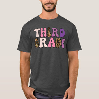 Camiseta Professor do terceiro ano de volta à escola