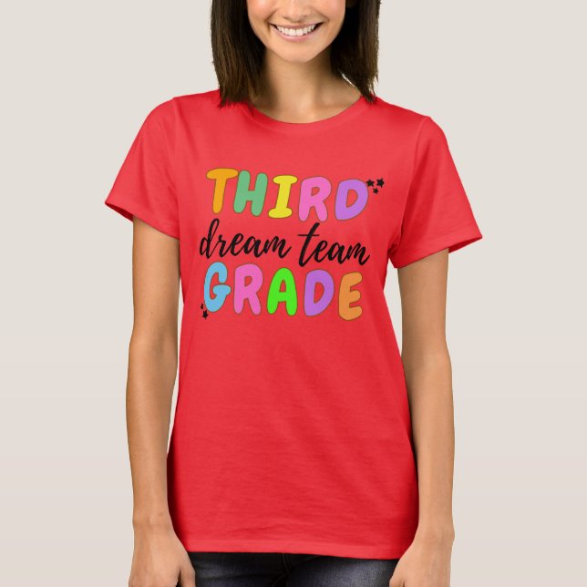 Camiseta Professor Do Terceiro Grau, De Volta À Escola, Equ (Frente)