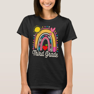 Camiseta Professor Do Terceiro Grau Do Arco-Íris Cuto De Vo