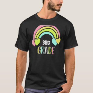 Camiseta Professor do terceiro grau Estudantes do Arco-Íris
