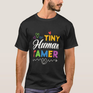 Camiseta Professor Domador de Humano Pequeno Jardim de Infâ