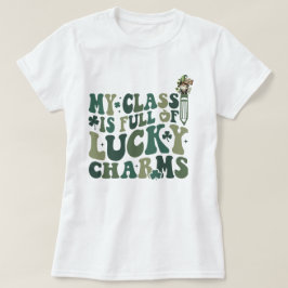 Camiseta Professor e Mestre Dia de São Patrício Minha Turma