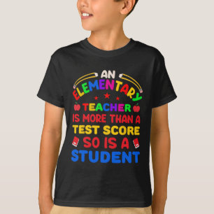Camiseta Professor Elementar É Mais Do Que Pontuação De Tes