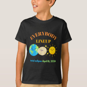 Camiseta Professor Engraçado Eclipse Solar 8 de Abril