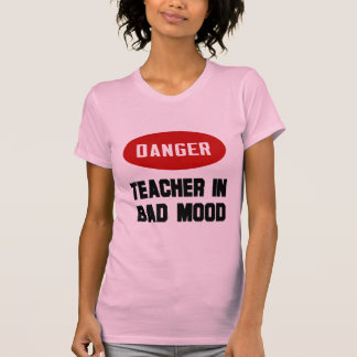 Camiseta Professor engraçado em mau humor