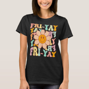 Camiseta Professor Engraçado Feliz Friyay TGIF Sexta-feira