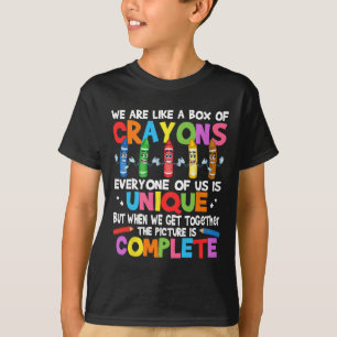 Camiseta Professor Engraçado Somos Como Uma Caixa De Giz De