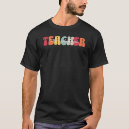 Camiseta Professor-Ensino-Ensino-Retro-Funny