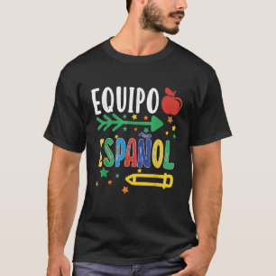 Camiseta Professor espanhol Equipo Espanol Regalo Para Maes