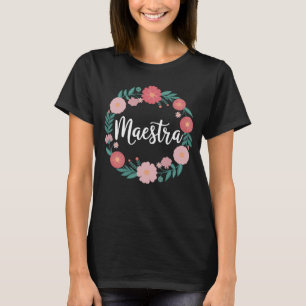 Camiseta Professor espanhol Maestra Bilíngue