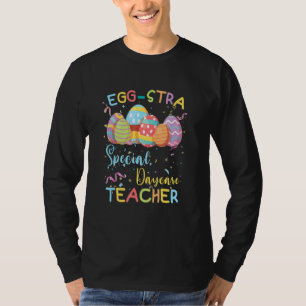 Camiseta Professor especial de creche Eggstra Costume Happy