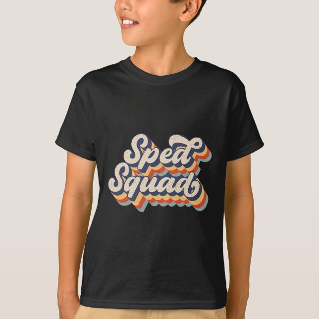 Camiseta Professor Especial De Educação Da Esquadra Sped De (Frente)