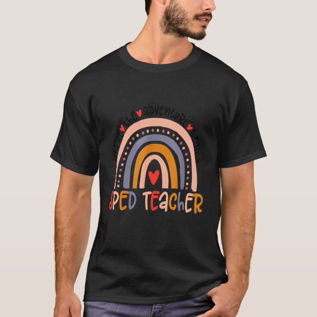 Camiseta Professor Especial de Educação do Ed Sped Tea Arco (Frente)