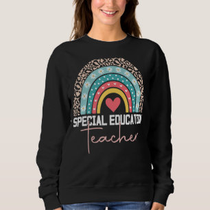 Camiseta Professor especial de educação Ed SPED Leopard Rai
