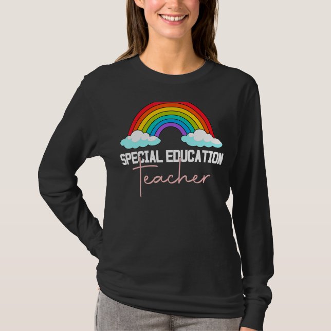 Camiseta Professor Especial De Educação Sped Ed Sped Leopar (Frente)