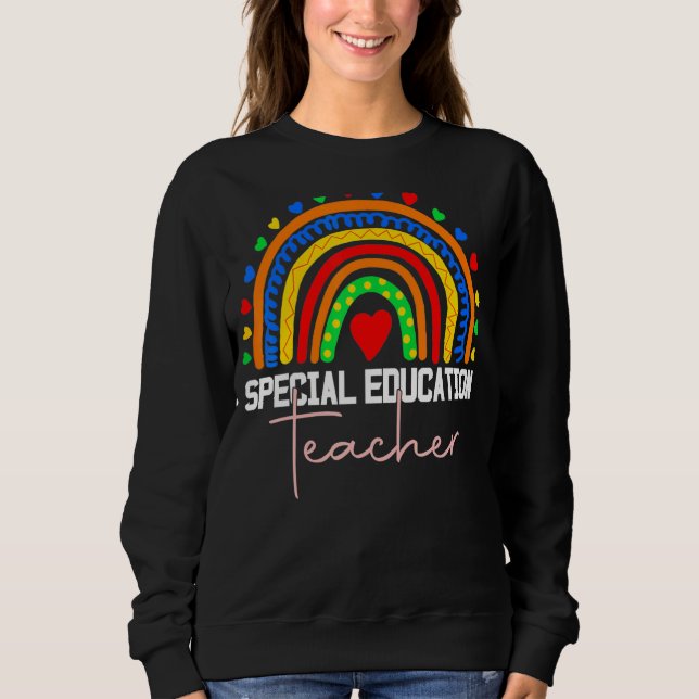 Camiseta Professor Especial De Educação Sped Ed Sped Leopar (Frente)