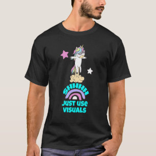 Camiseta Professor Especial De Educação Sped Shhh Apenas Us
