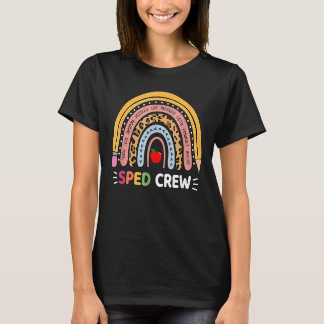 Camiseta Professor especial de educação Tripulante Bóho Arc (Frente)