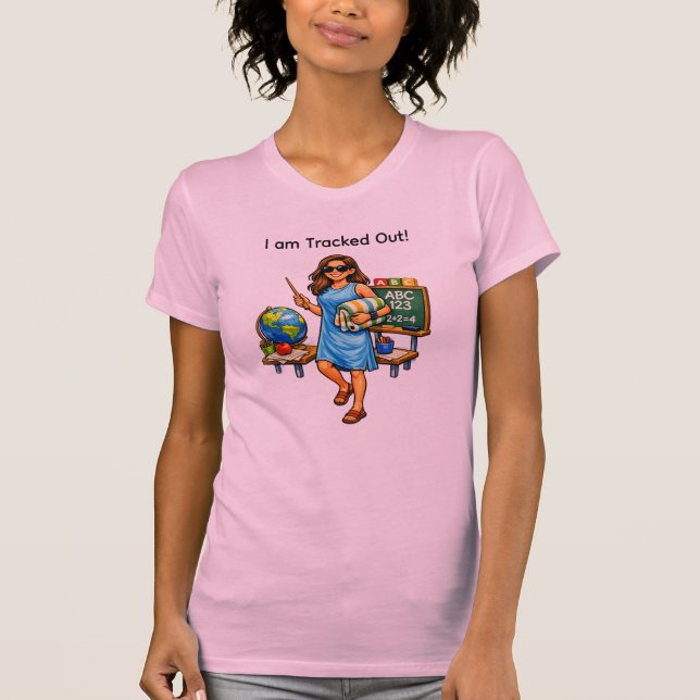 Camiseta Professor : Estou Exausto (Frente)