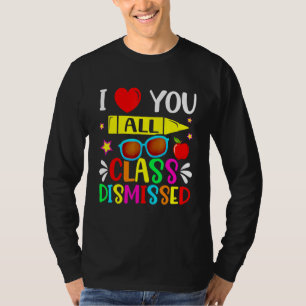 Camiseta Professor Eu Amo Vocês Todas As Classes Desperdida